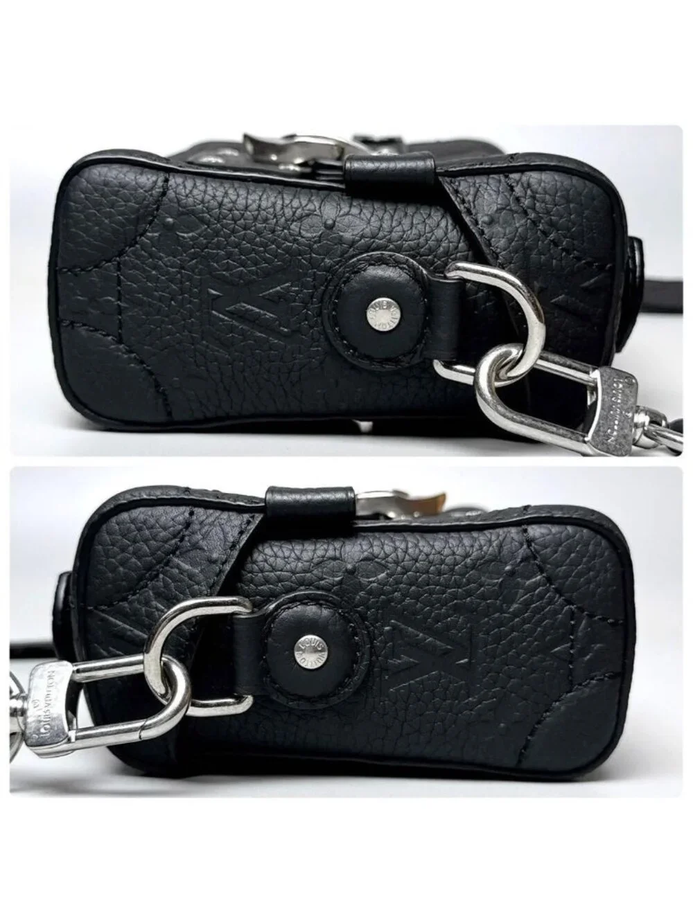 Louis Vuitton Monogram Taurillon Soul Trunk Black